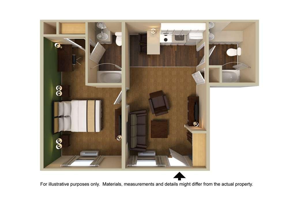 Extended Stay America Suites - San Diego - Sorrento Mesa Værelse billede